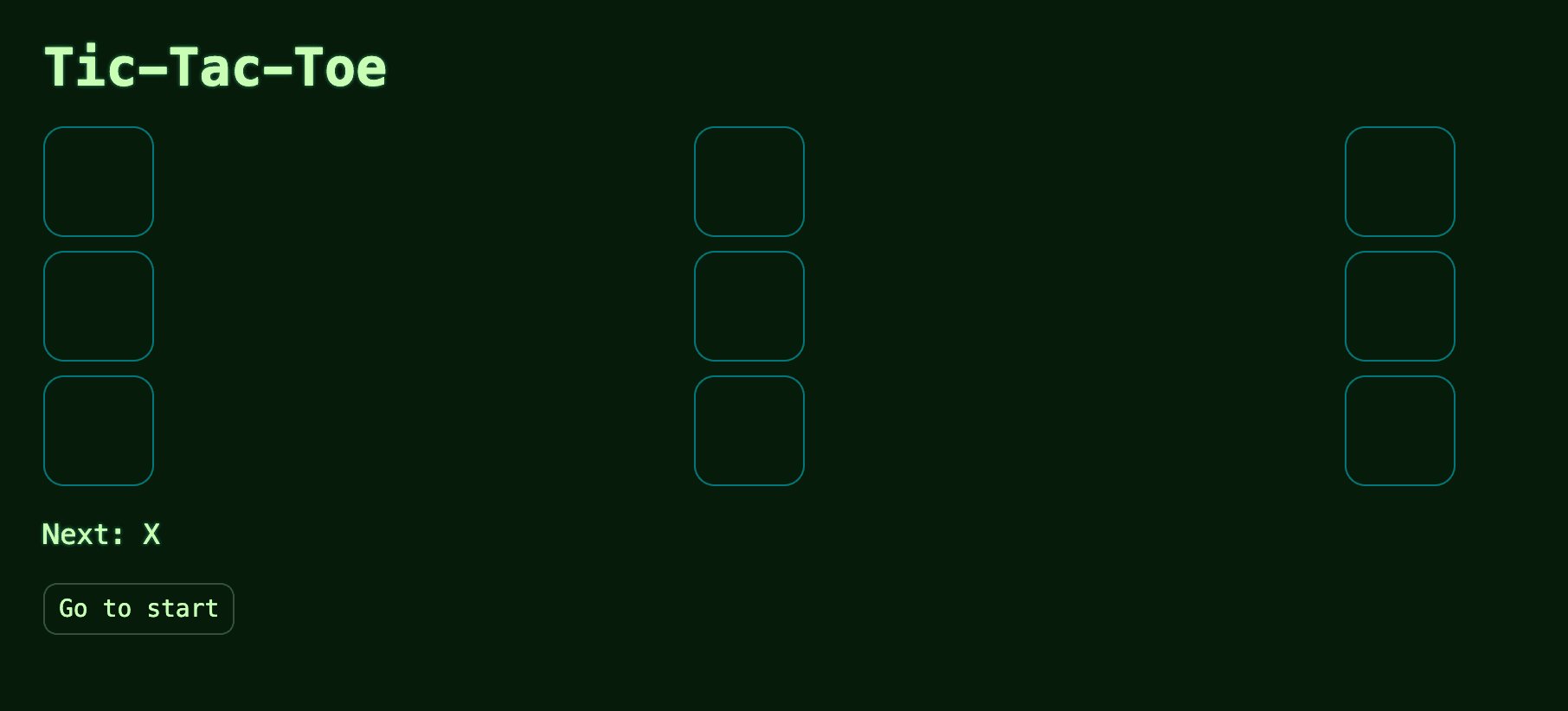 Play — Tic-Tac-Toe